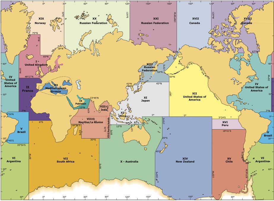 METAREA map