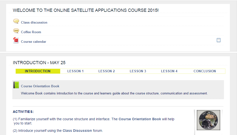 Example Course Format