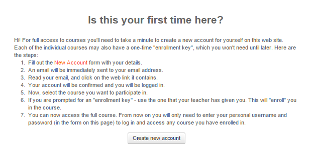 self registration