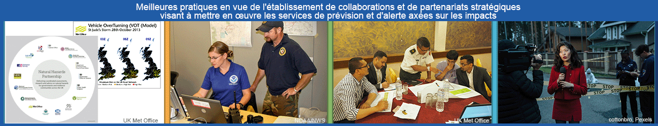 Partenariat dans le domaine des risques naturels (Natural Hazards Partnership, Royaume-Uni), météorologue et responsable de l