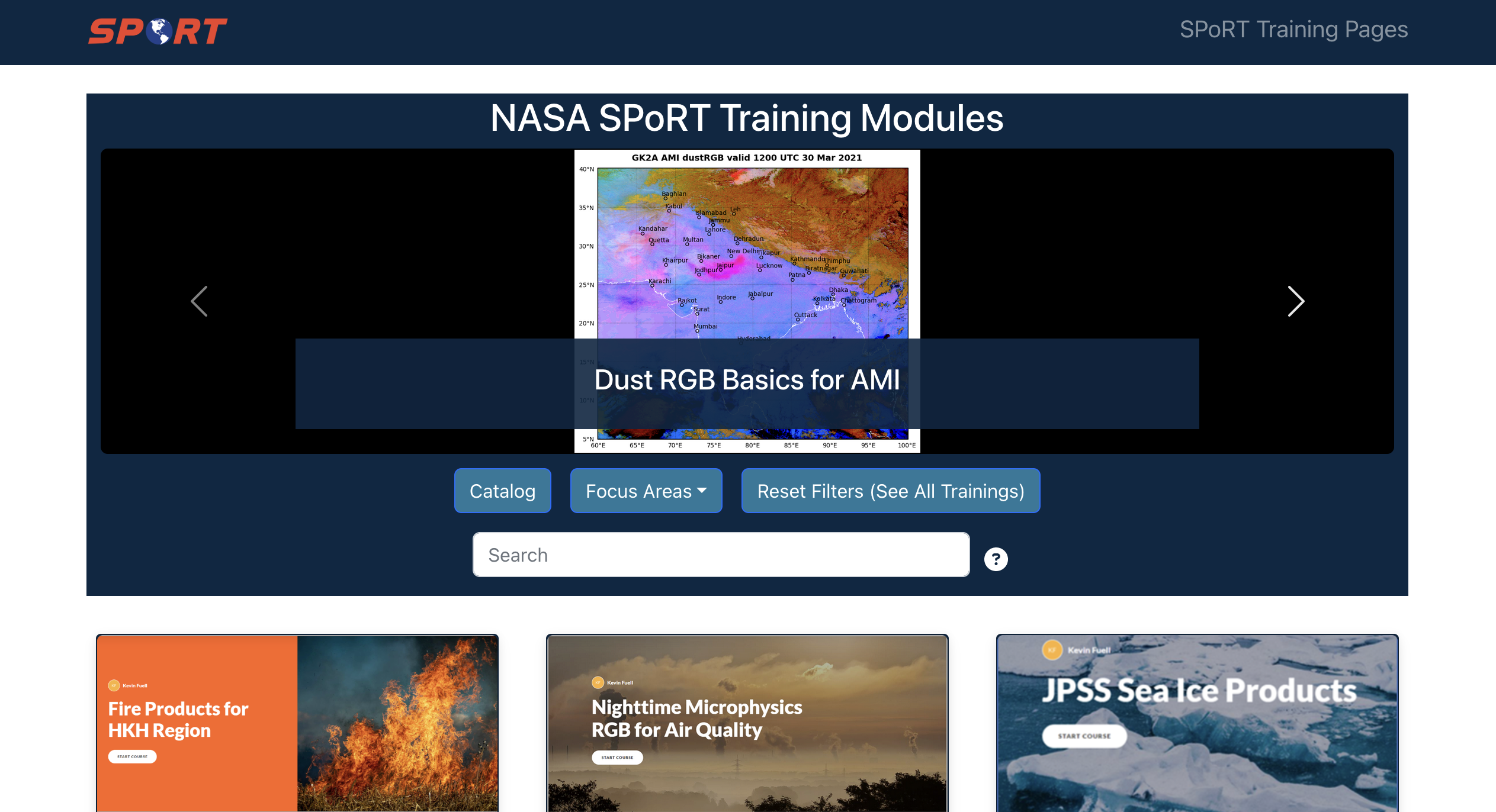 Sport training image